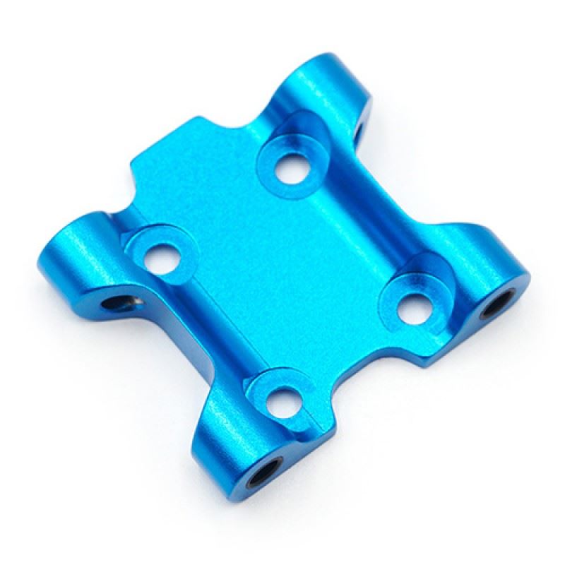 Yeah Racing Aluminum Front Suspension Mount For Tamiya M07 Blue