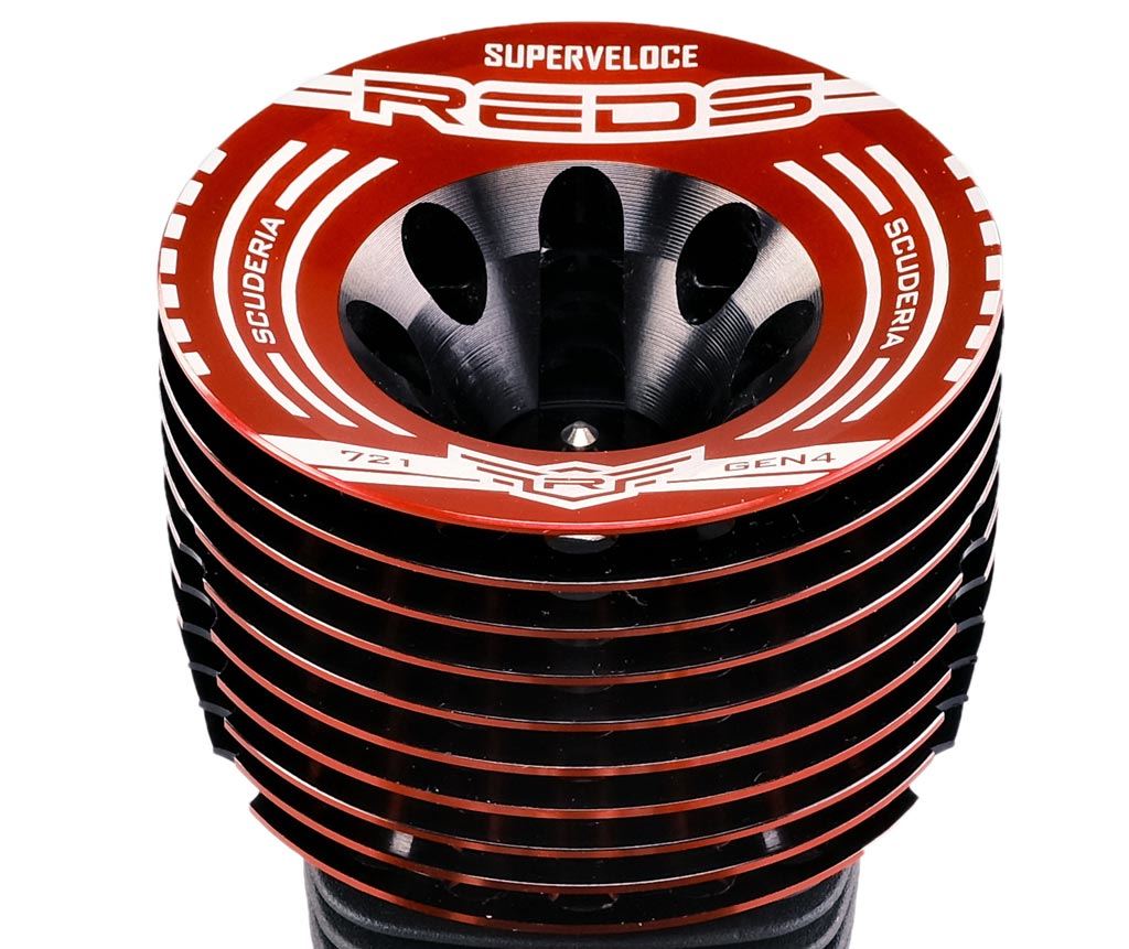 Cooling Head 3.5Cc 721 S Superveloce Gen4 Red Black