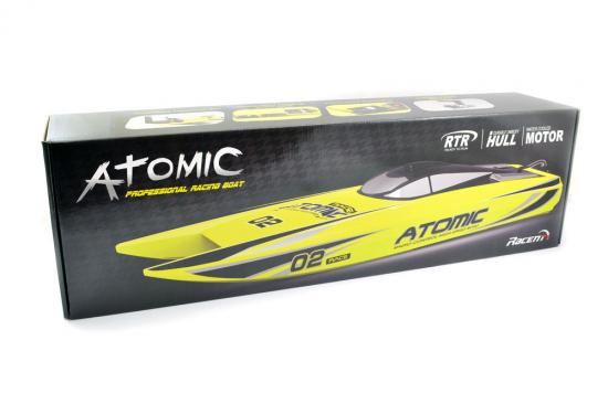 Volantex Racent Atomic 70CM Brushless Racing Boat ARTR (Yellow) - V792-4Y