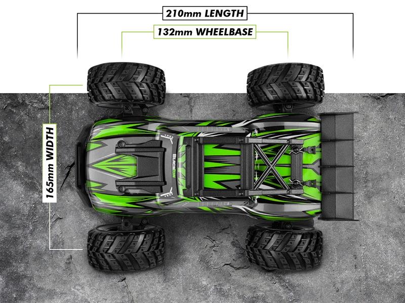 BlackZon Spryte ST 1/20 4WD Electric Stadium Truck - Green