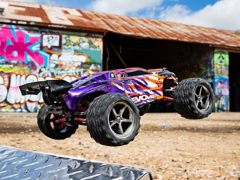 Traxxas 1/16 E-Revo VXL iD RTR TSM (Purple)