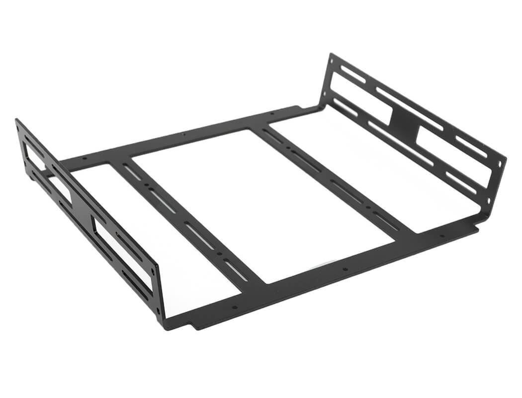 RC4WD OVERLAND BED RACK W/ ROOFTOP TENT FOR AXIAL 1/10 SCX10 III JEEP JT GLADIATOR
