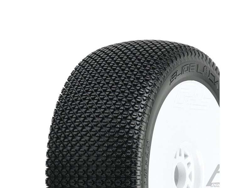 Proline 'Slide Lock' S2 Pre- Mount Vel. V2 White Wheels (2)