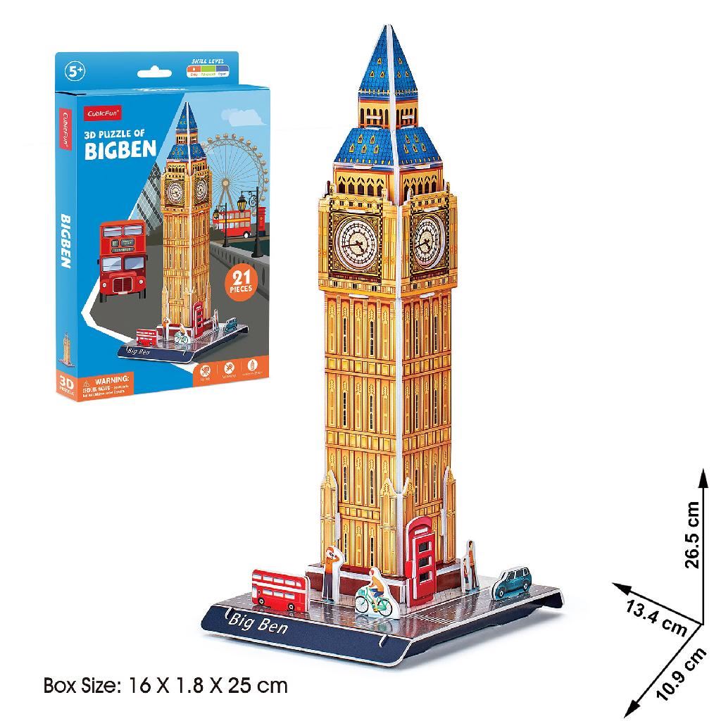 Cubicfun Big Ben (21 Pieces)