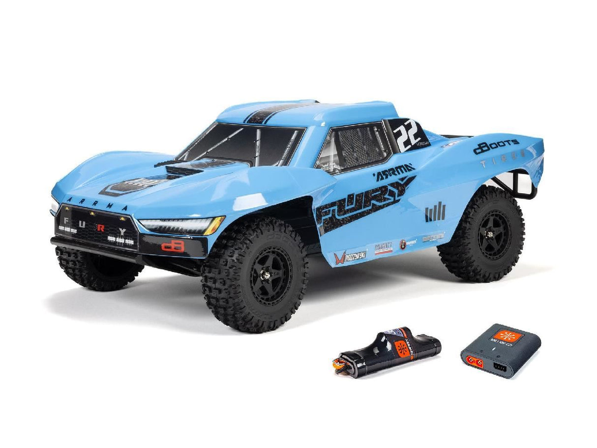 Arrma Fury 2Wd (With Battery/Charger) Blue