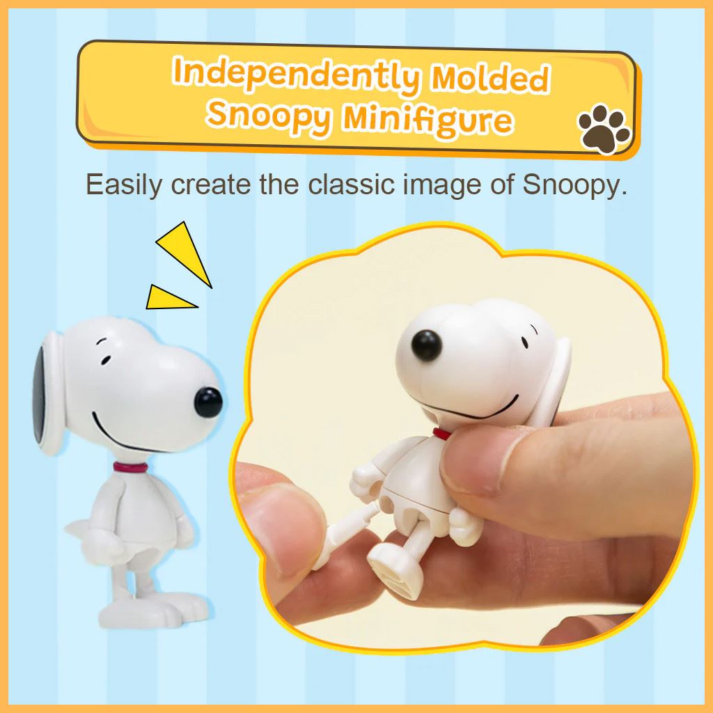Puremind Peanuts™ Snoopy Yellow School Bus