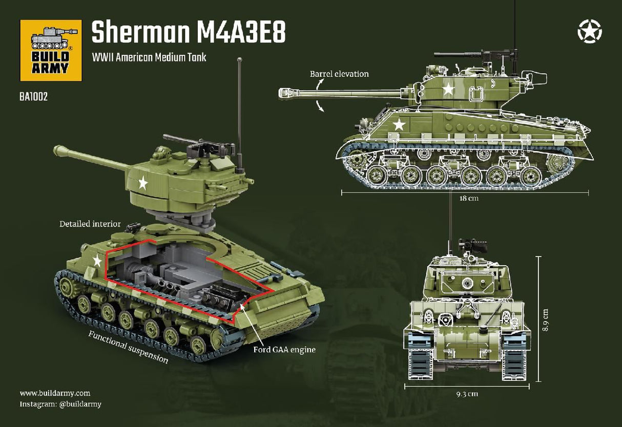 Build Army M4A3E8 Easy8