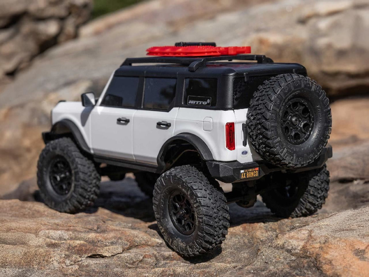 Axial 1/24 Scx24 Ford Bronco 4X4 Rtr (Inc Battery & Charger) White