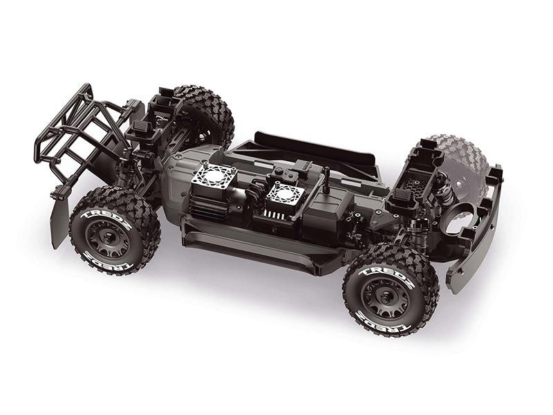 Qbyte Sc Pro 1/12Th Sc Truck - Fluoro Green