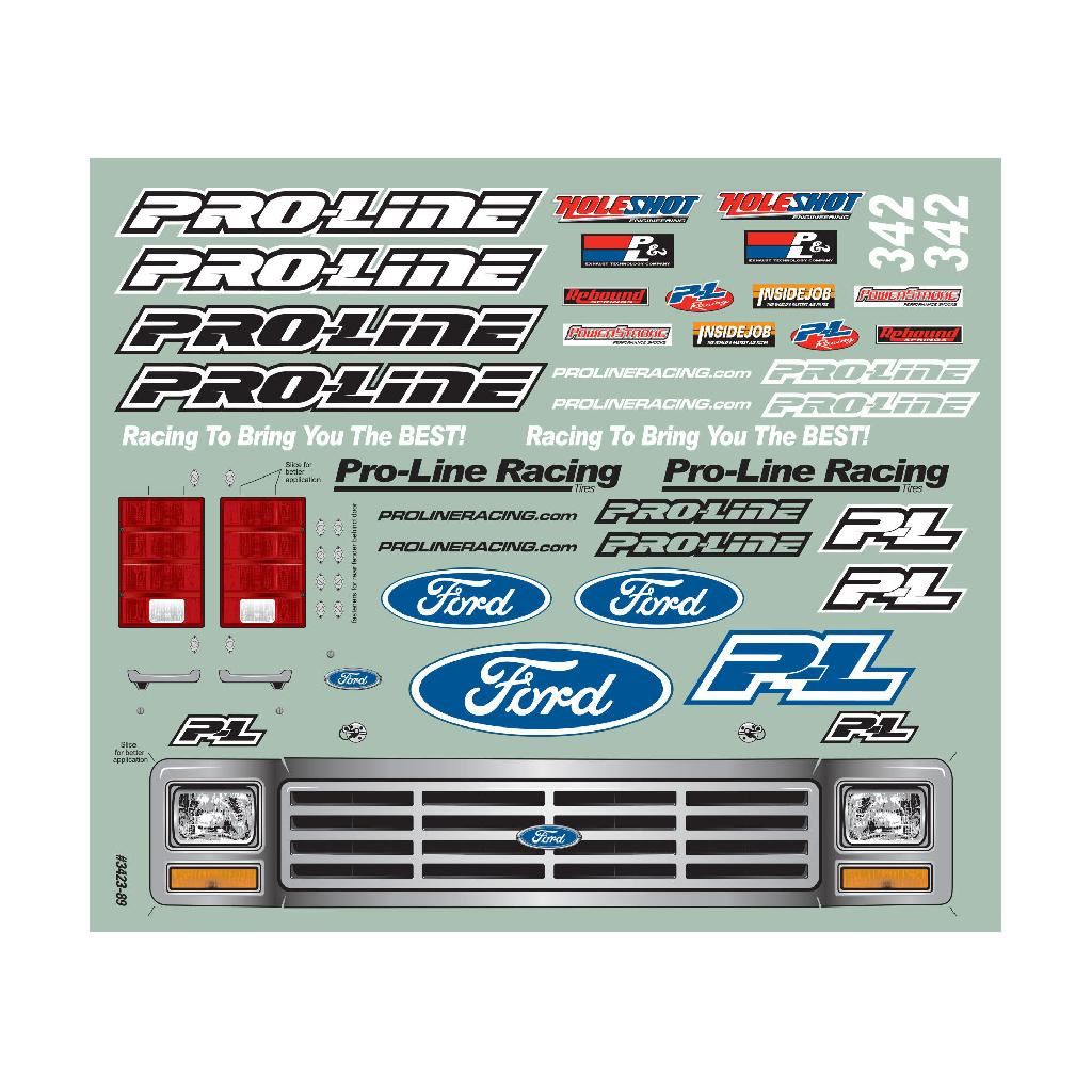 Proline 1/10 1981 Ford Bronco Clear Body: Short Course