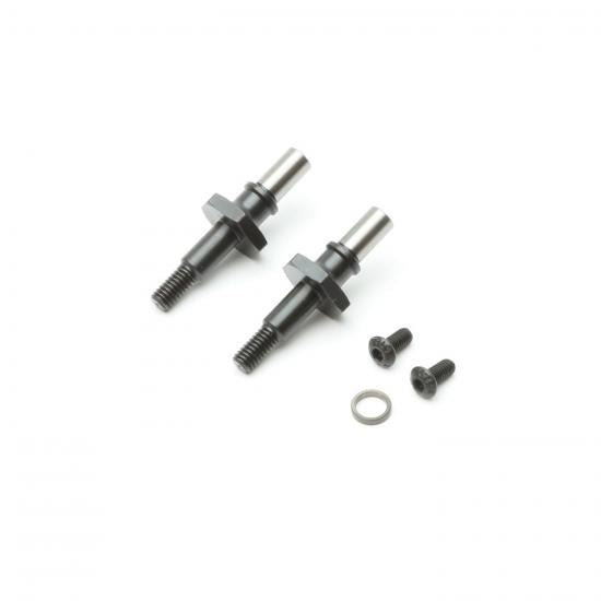 TLR Front Axle Set, 12mm Hex: 22T 3.0
