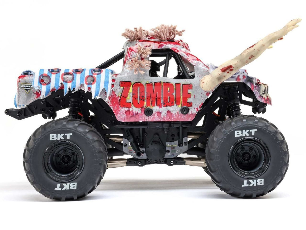 Losi 1/18 Mini Lmt Zombie 2S 4X4 Rtr Brushed Monster Truck (Batte
