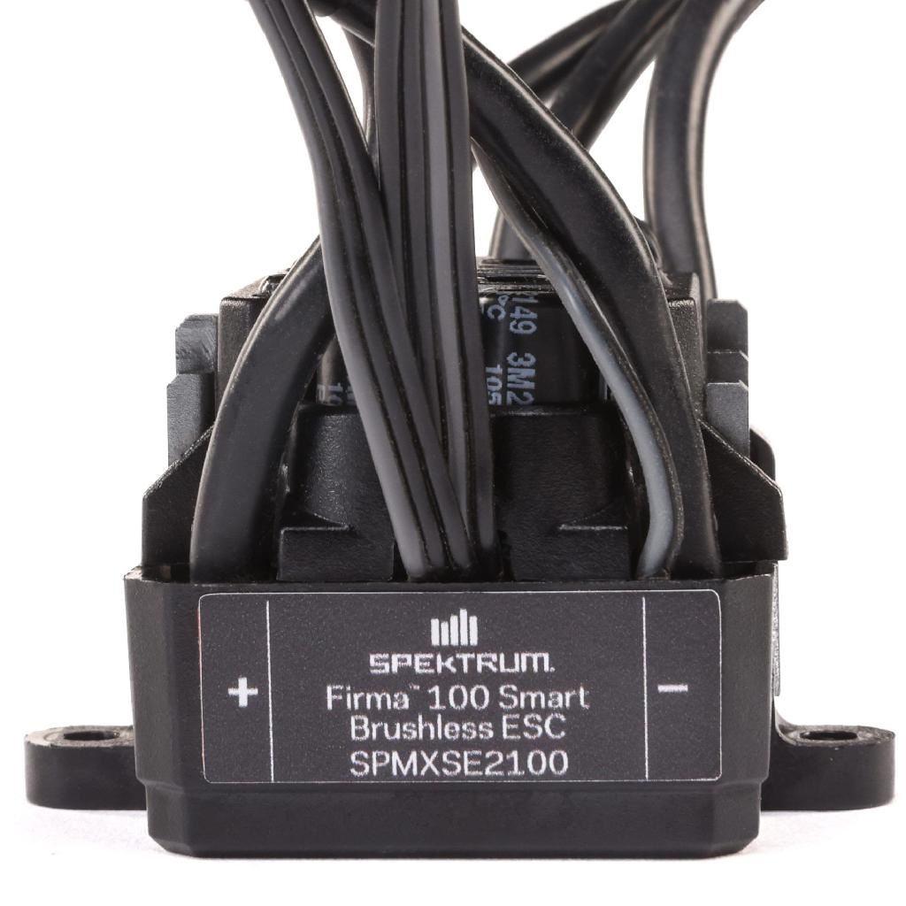 Spektrum Firma 100A Black Edition Brushless Smart ESC, 2S-3S