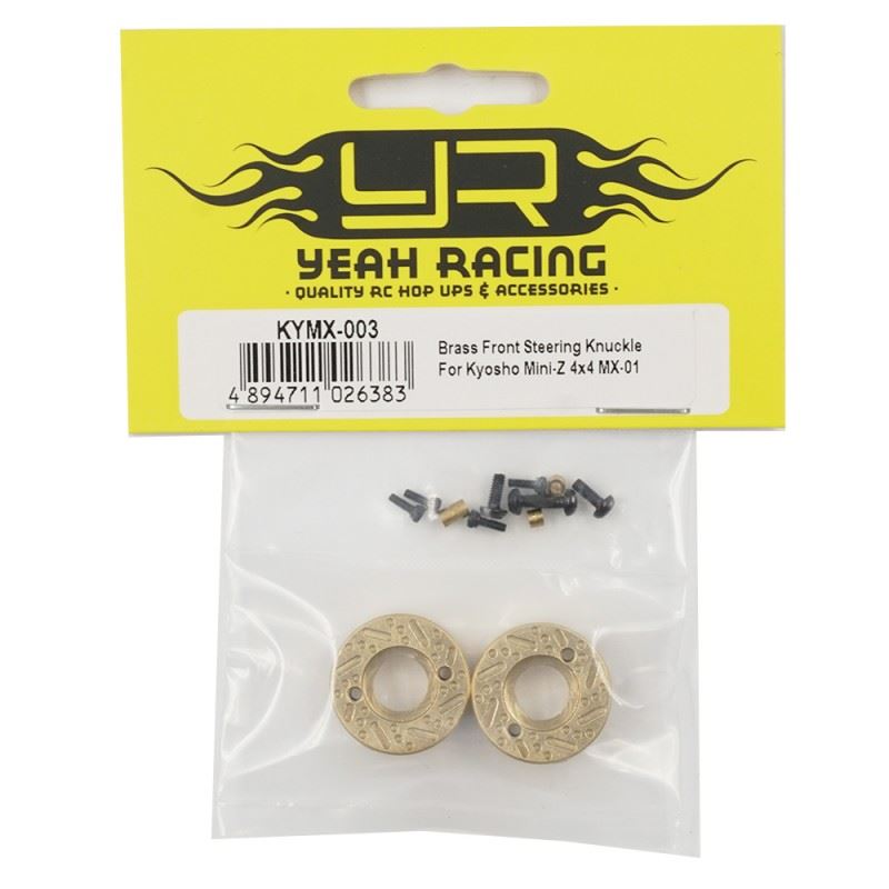 Yeah Racing Brass Front Steering Knuckle 12g For Kyosho Mini-Z 4x4 MX-01