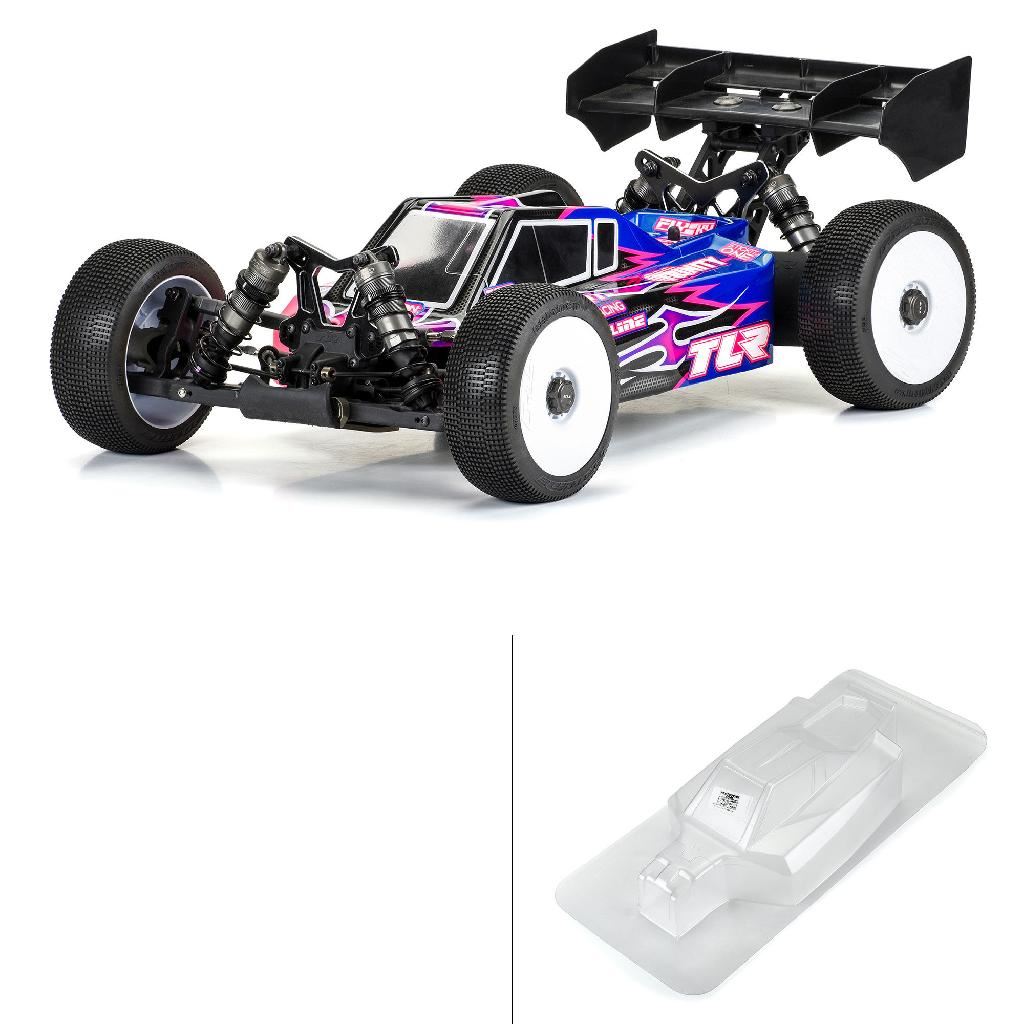 Pro 1/8 Sector Clear Body: Tlr 8Ight-X/E 2.0