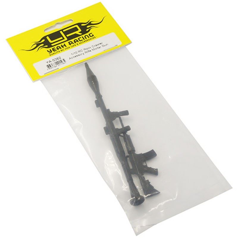 Yeah Racing 1/10 RC Rock Crawler Accessory Rifle Mortar Gun