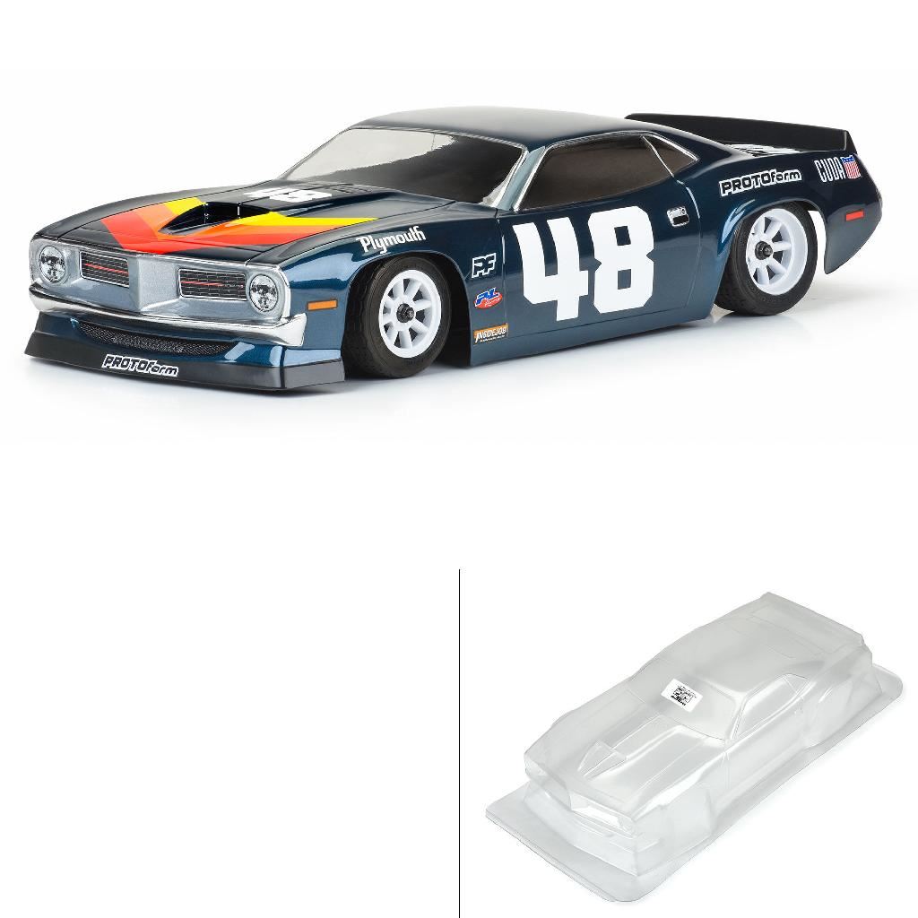 PRM 1970 Plymouth Barracuda Clear Body for VTA Class