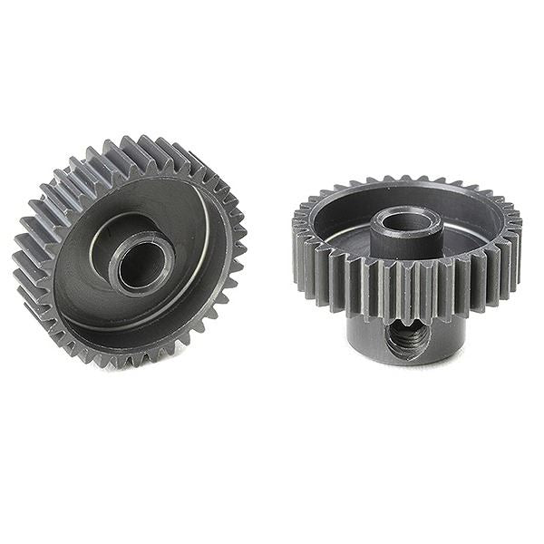 Corally 64 Dp Pinion Short Hard Anodised Al7075 36 Teeth Shaft Dia. 3.17mm