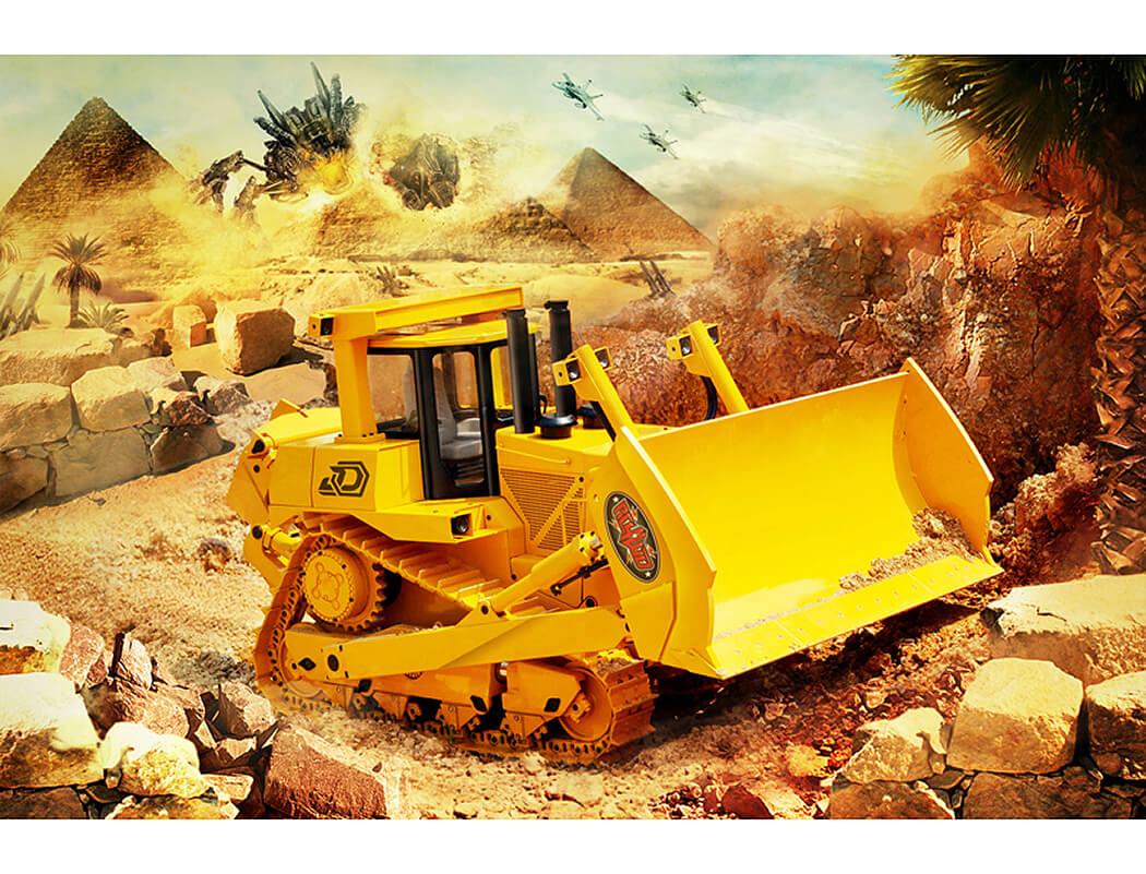 Rc4Wd 1/14 Scale Dxr2 Hydraulic Earth Dozer