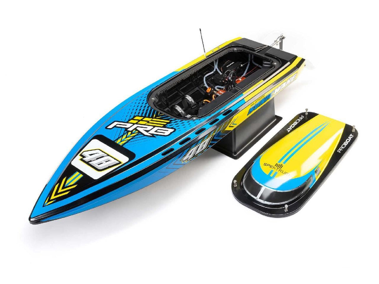 Proboat Super Sonicwake 48In 8S Self-Righting Brushless Deep-V Rtr