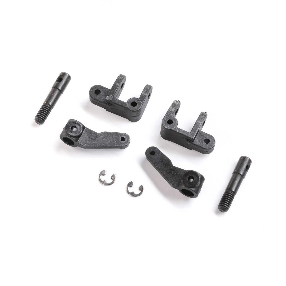 Losi Spindle, Caster Block, Front Axle Set: Mini JRX2