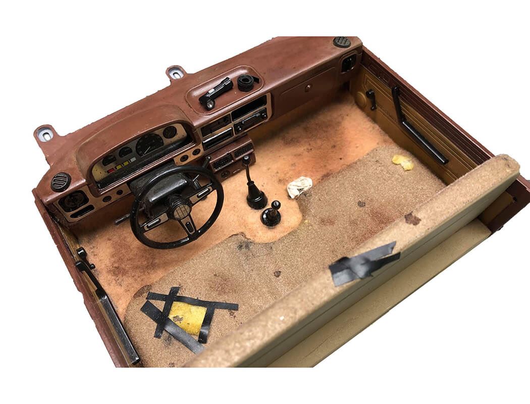 RC4WD MOJAVE II TWO DOOR COMPLETE INTERIOR W/METAL DETAILS