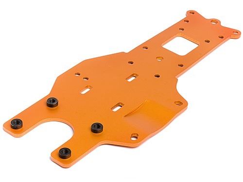 HPI Rear Chassis Plate (Orange)