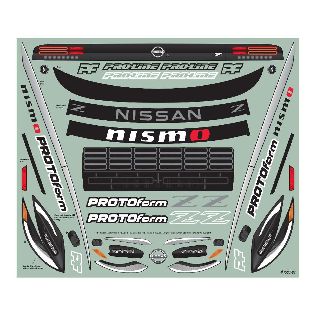 PRM 1/8 2023 Nissan Z Clear Body: Vendetta