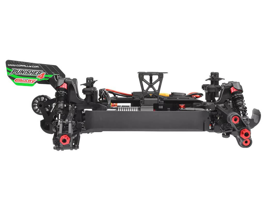 Corally Punisher 4 Brushless 4S Basher Truck Rtr - Green