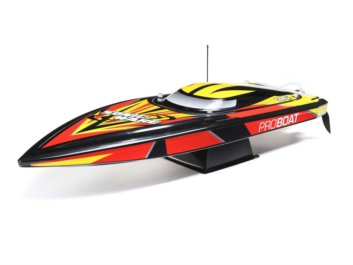 ProBoat Sonicwake 36in Self-Righting Brushless Deep-V RTR, Black