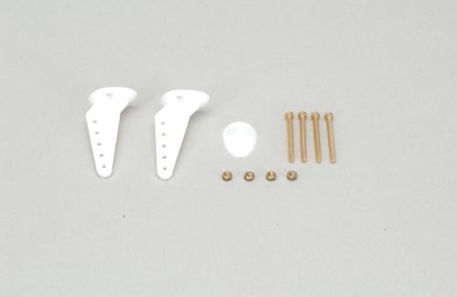 RACTIVE Large Control Horns w/screws (pk2)