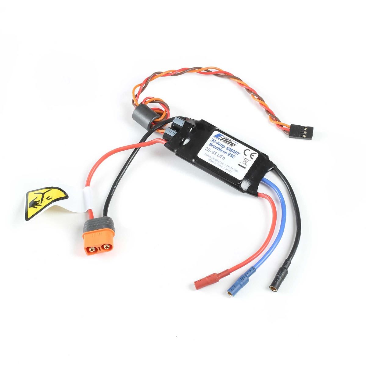E Flite 30-Amp 3S/4S Telemetry ESC: Conscendo Evolution