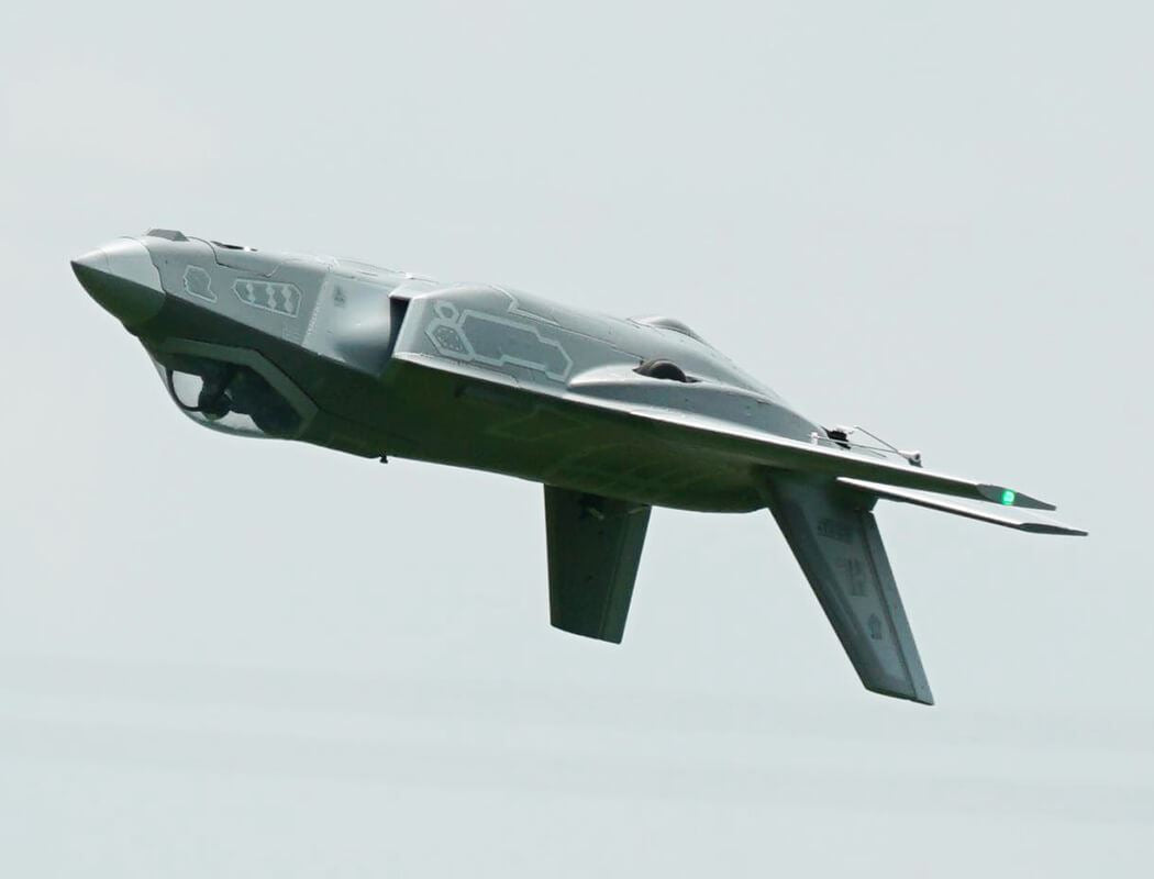 Xfly 64Mm F-35 Lightning Edf 750Mm With Retract Without Tx/Rx/Batt