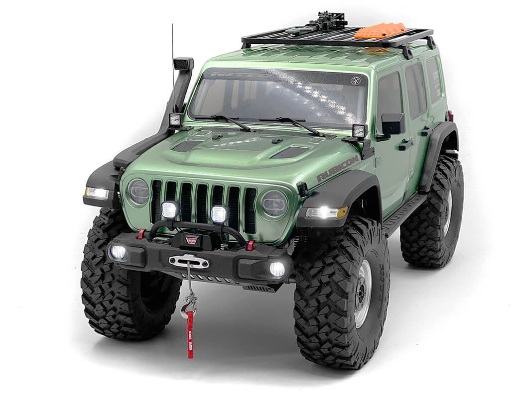 RC4WD OEM NARROW FRONT WINCH BUMPER W/ STEERING GUARD FOR AXIAL 1/10 SCX10 III JEEP (GLADIATOR/WRANG