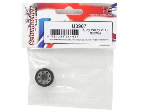 Schumacher Alloy Pulley 20T - Mi3/Mi4