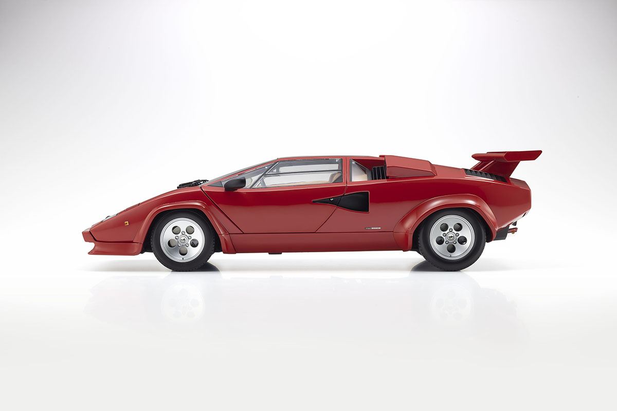 Kyosho 1:12 Lamborghini Countach Lp500 S Red/Tan Interior