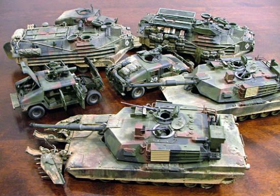 Tamiya Mia2 Abrams Oif