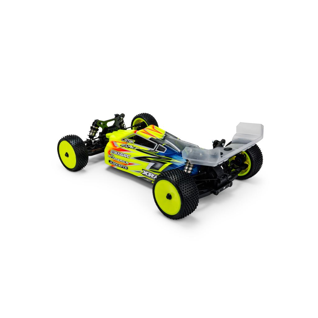 P2 - Xray Xb4 2024 Body W/Carpet Turf Dirt Wing Lw