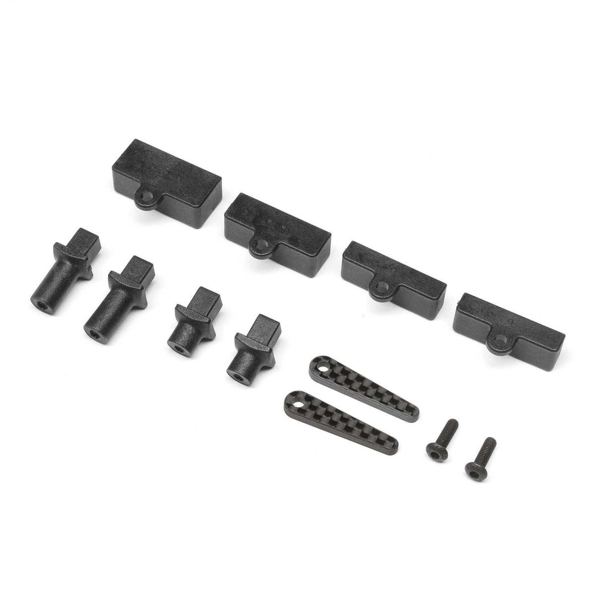 TLR Carbon Tab Battery Mount Set: 22X-4
