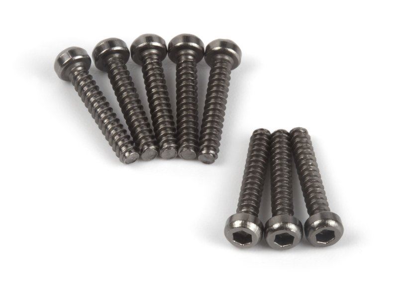Tp. Button Head Screw M2.6X15Mm (Hex/Socket/8Pcs)
