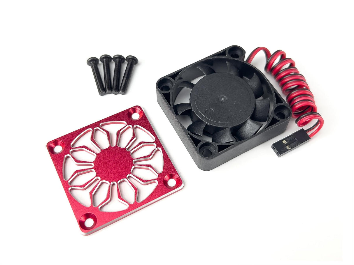 RCO 40mm Motor Fan w/cover Red - Gorgon