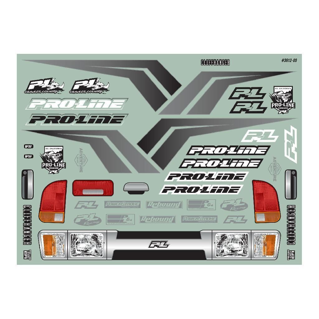 Proline 1/6 Cliffhanger High Performance Clear Body: Scx6
