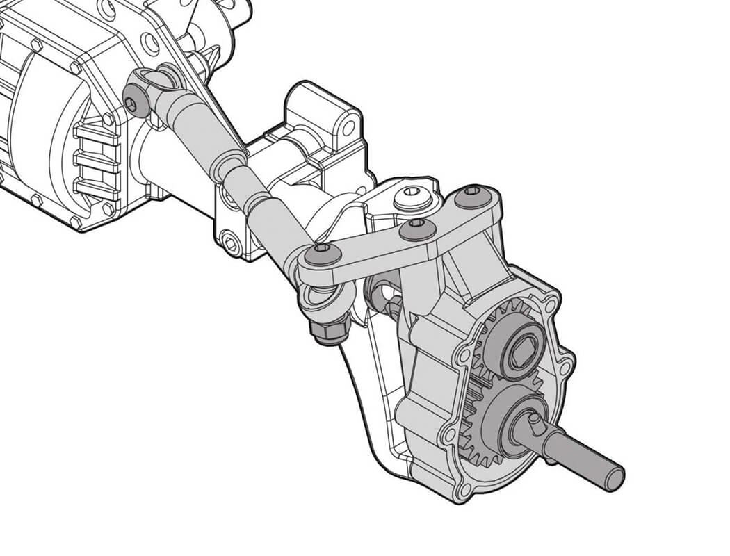 Element Rc Enduro Ecto Trail Truck Rtr Grey W/Portal Axles