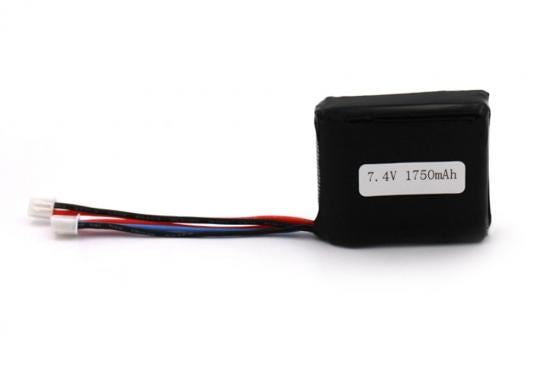 DYNAM DETRUM 1750mAh 7.4V LI-PO RADIO BATTERY