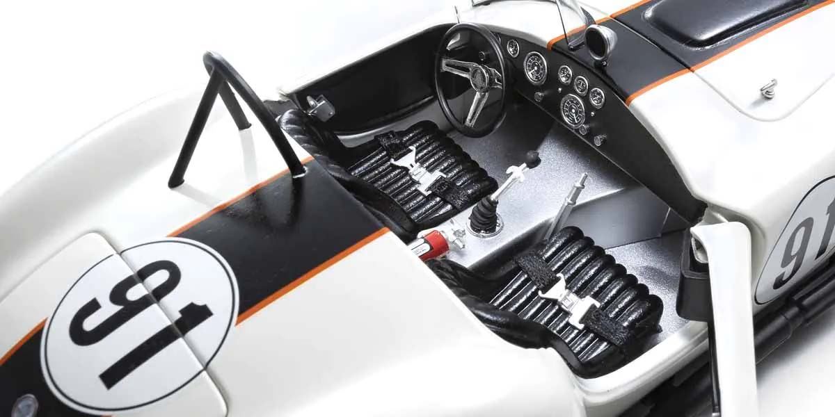 Kyosho 1:18 Shelby Cobra 427 S/C Essex Wire Bridgehampton 1965 Nr.91