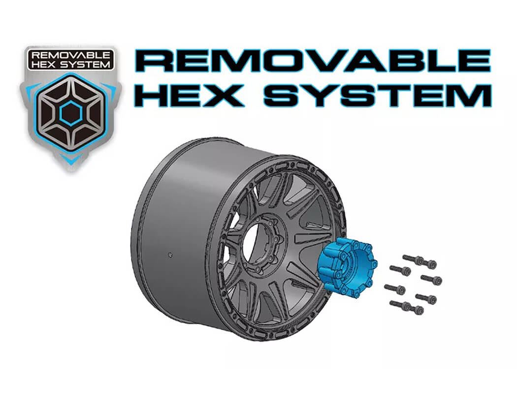 Louise Rc Mt-Rocket Removable Hex 12,14,17Mm 0 & 1/2 Offset