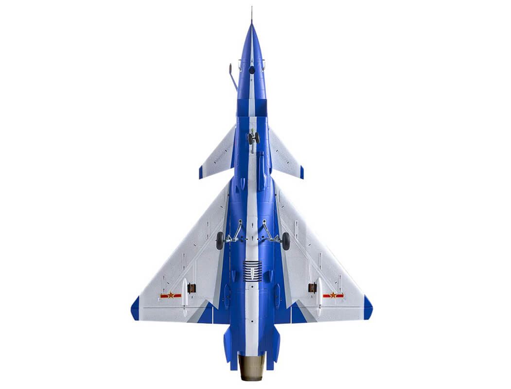 Fms 64Mm Edf J-10 With Reflex V3 Blue