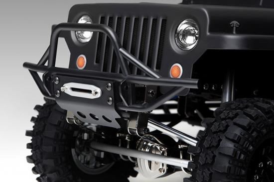 GMADE ALUMINIUM SKID PLATE BLACK FOR GS01 FRONT BUMPER