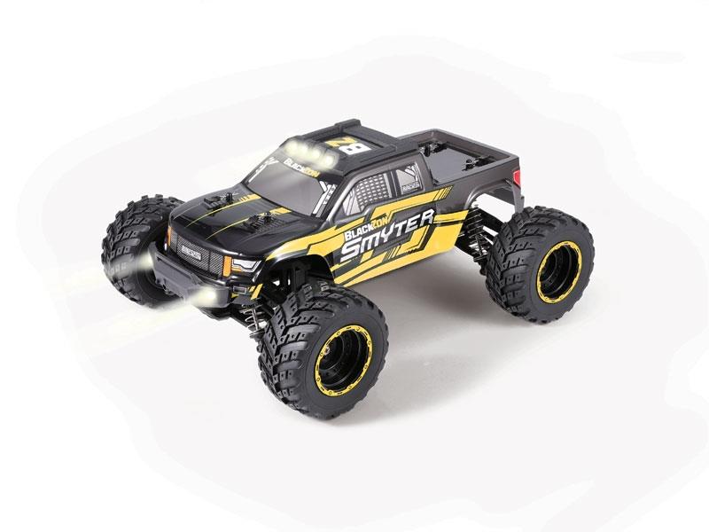 BlackZon Smyter MT 1/12 4WD Electric Monster Truck - Yellow