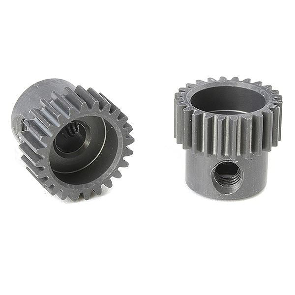 Corally 64 Dp Pinion Short Hard Anodised Al7075 24 Teeth Shaft Dia. 3.17mm